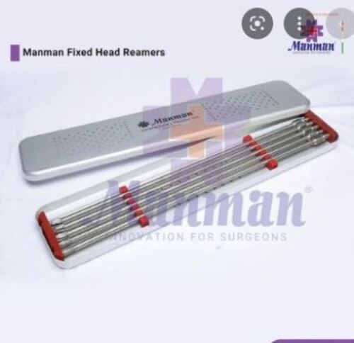 Manman Fixed Head Reamers 8 to12 mm ( Set of 5) ( Code - FHR 