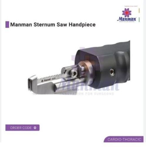 Manman Sternum Saw Handpiece ( with 1 set of 5 Blades) ( Code - O)
