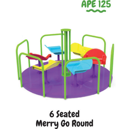 6 Seated Merry Go Round  APE- 125