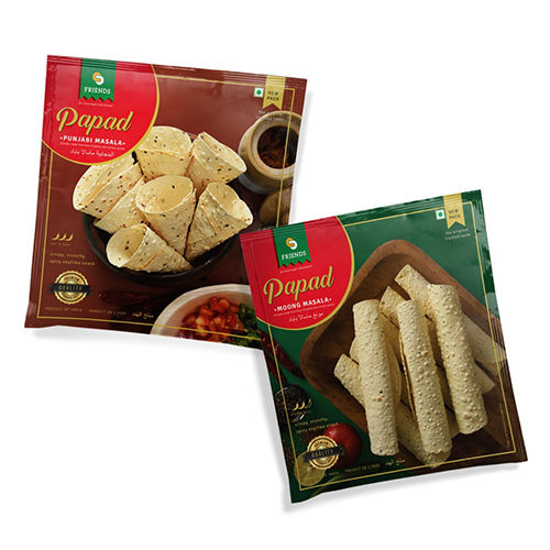 Light Yellow Masala Papad