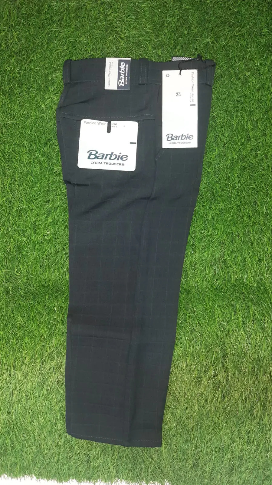 Barbie Lycra Blend Trousers For Kids