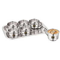 95 ML Stainless Steel Tea And Coffee Cup Set