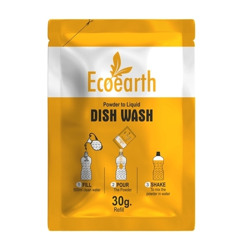 Eco Earth Powder To Liquid Dish Wash 30 ML
