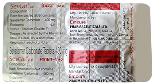 Sevcar 400 Tablet