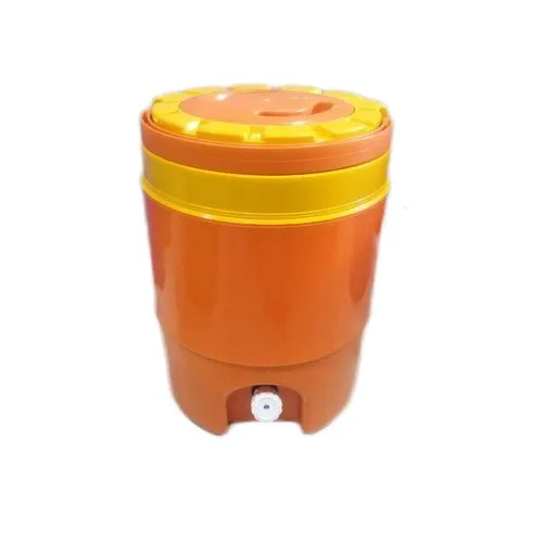 Orange Plastic Water Jar