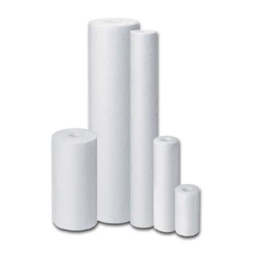 Ro Spun Filter - Polypropylene, Various Sizes & Thicknesses | White, Effective Sediment Removal, Essential For Ro System Protection