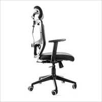Black 5499 Fury Hb Lx Imported High Back Ergonomic Chair