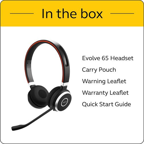 Jabra EVOLVE 65 UC Stereo and Link 360