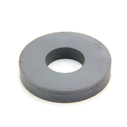 Ring Ferrite Magnet - Y 30BH Grade Ferrite, 32 O.D x 18 I.D mm, Grey | Curie Temp: 450Â°C, Max Working Temp: 250Â°C, Ideal for Motors & Generators