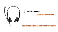 Jabra BIZ 1100 Duo USB NC Global