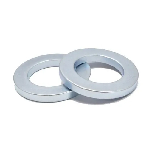 Custom Ring Neodymium Magnet - N40 Grade Neodymium, +-0.05 mm Tolerance, Silver Coating, Max 80Â°C, Ideal for Acoustic Instruments