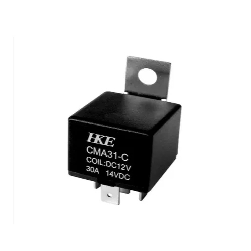 Flasher Power Relay - Black, 12-24 Volt Rated Voltage, -40 to +85Â°C Working Temperature | Weight 30-40 Grams, Reliable Performance