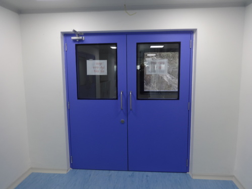 High Quality Galvanized Iron Clean Room Door