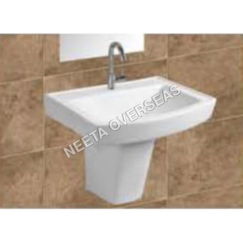 Wash Basin Half Pedestal