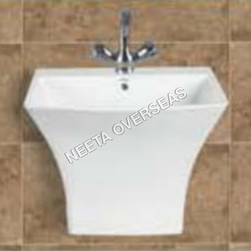 Half Wash Hung Basin