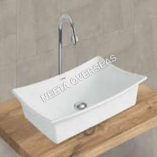 White 565X375X105Mmtable Top Basin