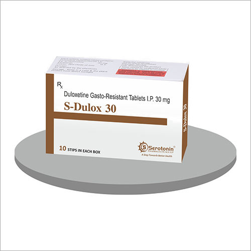 30 Mg Duloxetine Gasto Resistant Tablets Ip Grade: Pharmaceutical Grade