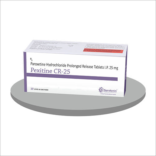 25 Mg Pexitine CR Hydrochloride Prolonged Release Tablets IP