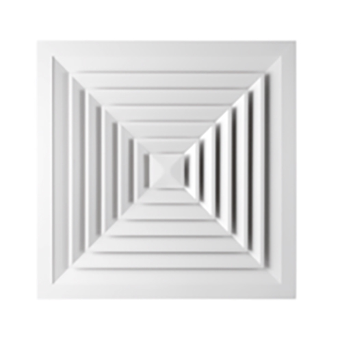 White Cdg-Al Ceiling Diffuser