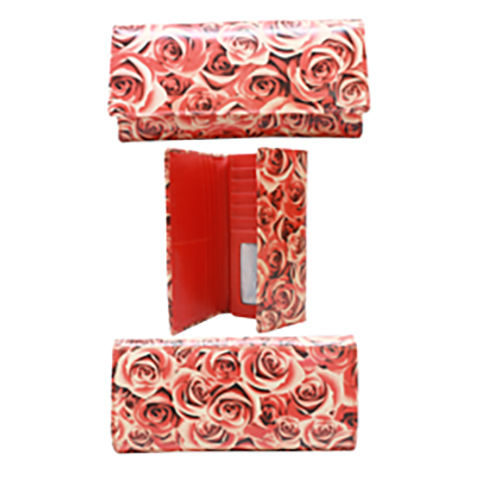 Red Womens Fancy Wallet