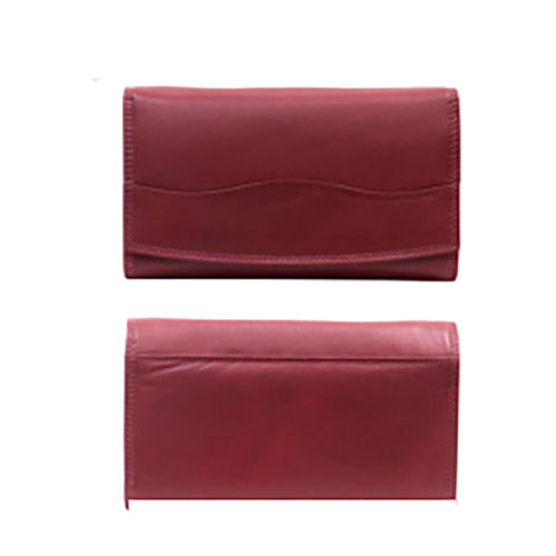 Mehroon Womens Leather Wallet