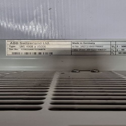 ABB 6000 UNS-4908-AV5006 UNITROL DRIVE