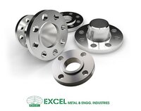 Aluminium Flanges - Aluminium Alloy Grade, Varied Dimensions Available, Silver Color, Circular Shape, High Pressure Capability, Corrosion Resistant, Smooth Polished Finish, Forged Machining 