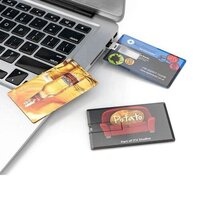 Plastic Credit Card Shape USB Pendrive