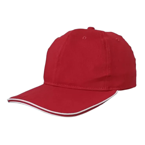 Red Sports Cap Age Group: All Age Group