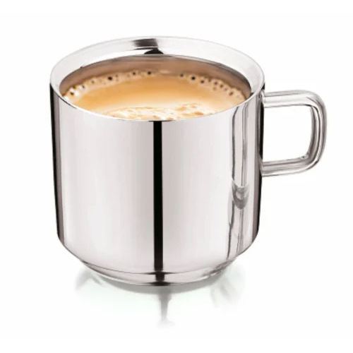 65 Mm Stainless Steel Double Wall Tea Cup