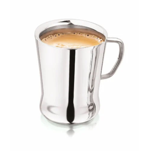 80mm Stainless Steel Double Wall Coffee Cup