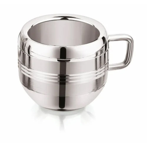 60 MM Stainless Steel Double Wall Tea Cup