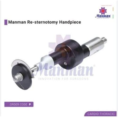 Manman Resternotomy ( Redo) Saw handpiece ( with 1 set of 2 Blades) - (Code - P)