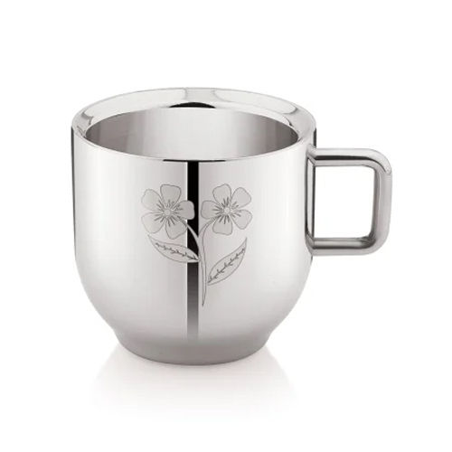 90gm Stainless Steel Double Wall Tea Cup