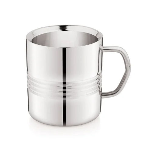 Sober 4 Ring Stainless Steel Double Wall Coffee Cup