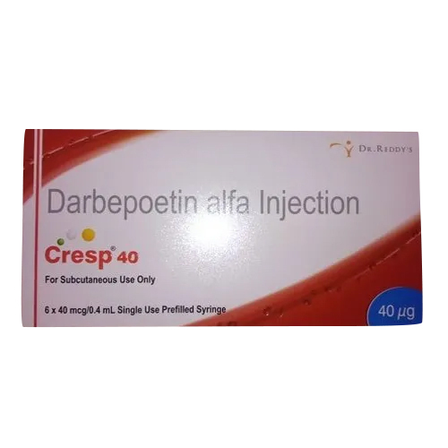 Darbepoetin Alfa Injection - 0.40 ml Liquid, Dosage as per Recommendation, Suitable for Adults
