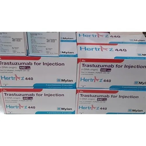 Trastuzumab Injection - 440mg Liquid Formulation | Dosage as Per Recommendation, Storage As Instructed