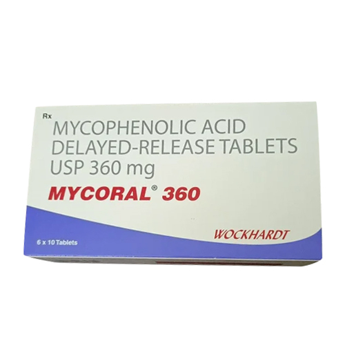 Mycophenolic Acid Delayed Release Tablets Usp General Medicines