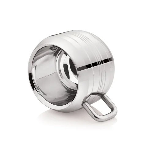 60 MM Stainless Steel Double Wall Tea Cup