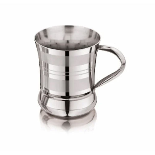 Silver 65 Mm Stainless Steel Single Wall Cup