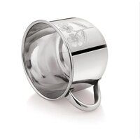 Mirror Polish Stainless Steel Single Wall Tea Cup