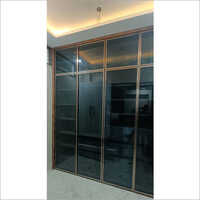 Aluminium Slim Profile Glass Door