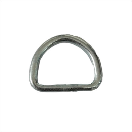 Silver Stainless Steel D Ring