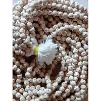 Tulsi Mala Hare Krishna - Tulsi Wood, 108 Beads, Natural Brown | Eco-friendly, Spiritual Significance, Meditation Aid, Purification And Protection