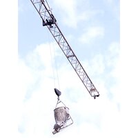 Mobile Tower Cranes - Steel, Variable Dimensions | Hoist Speed 0-45m/min, Slew Speed 0-1rpm, Trolley Speed 0-40m/min, Power Consumption 13.2kVA, Counterweight 17000kg