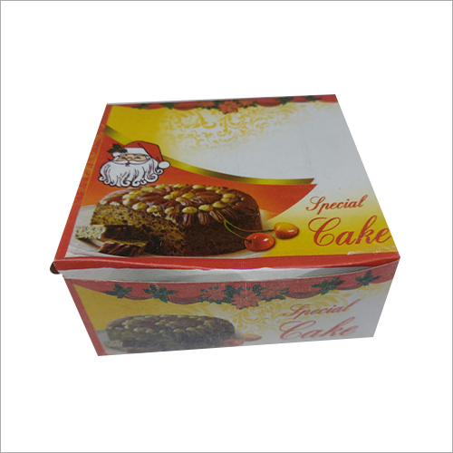 Square Shape Special Cake Box - Finest Quality Carton, Glossy Lamination Finish | Durable Design For Cake Shops, Bakeries, Hotels