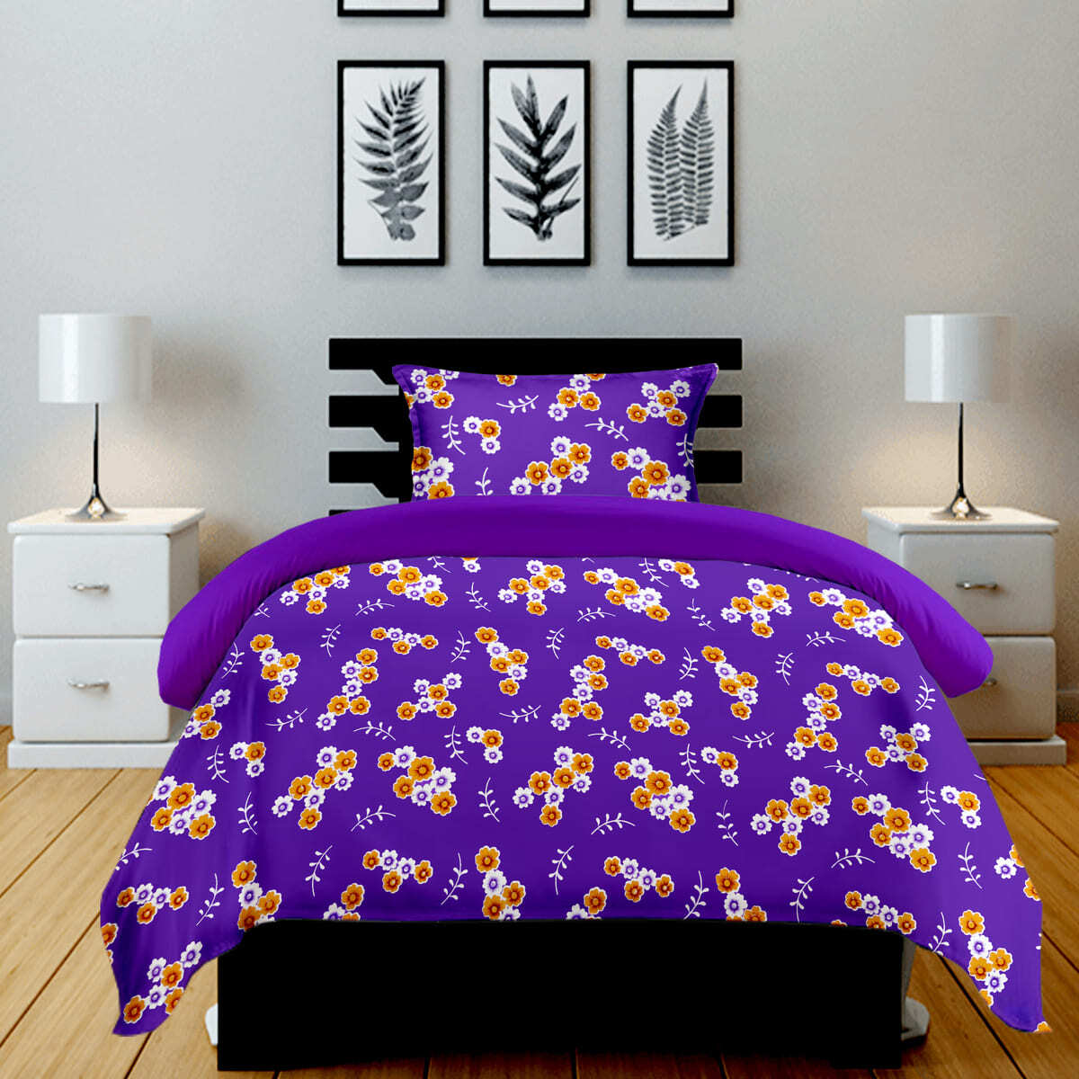 Stylish Studio Printed Bedsheet