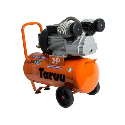 Orange-Silver-Black 2.5 Hp Portable Air Compressor