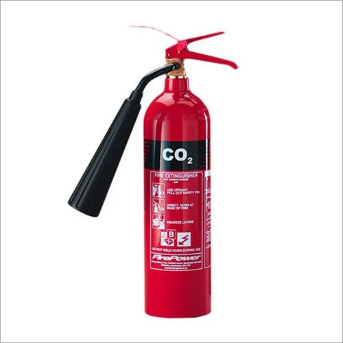 Red Co2 Portable Fire Extinguisher
