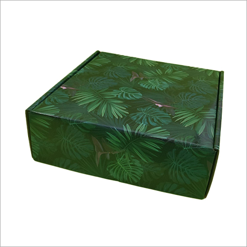 Leaf Print Corrugated Boxes